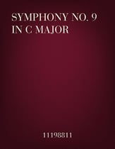Symphony No 9 (Great) in C Major Orchestra sheet music cover